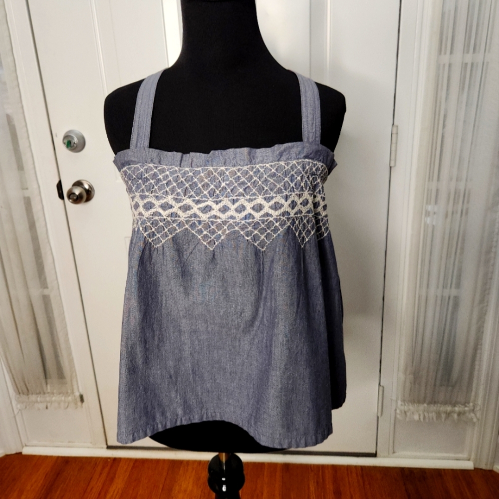 Current‎ Elliot Jeans Blouse Size Small